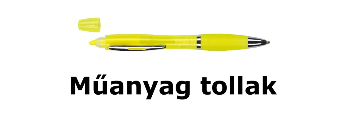 Műanyag tollak
